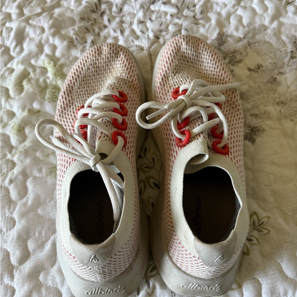 Allbirds Adult shoes - Cream and Orange
